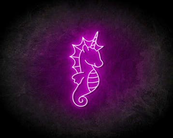 ZEEPAARDJE neon sign - LED neon reclame bord, Verzenden