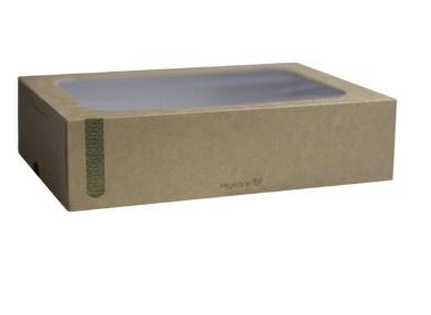 Composteerbare sandwichboxen met deksel medium (50 stuks), Zakelijke goederen, Horeca | Keukenapparatuur, Verzenden