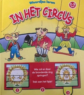 WOORDJES LEREN: IN HET CIRCUS 9789058436061, Verzenden, Gelezen