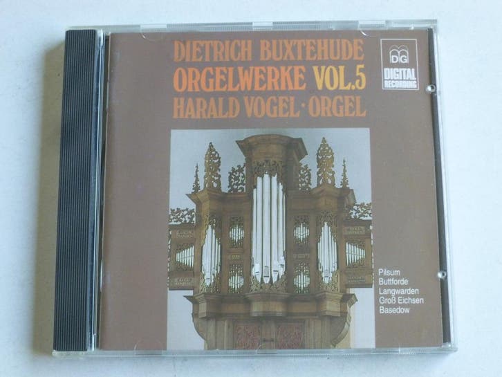 Buxtehude - Orgelwerke vol.5 / Harald Vogel, Cd's en Dvd's, Cd's | Klassiek, Ophalen of Verzenden