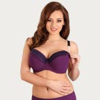 Lupoline Zwangerschapsbh / Voedingsbh Prettiest Purple Dots, Kleding | Dames, Positiekleding, Verzenden, Nieuw