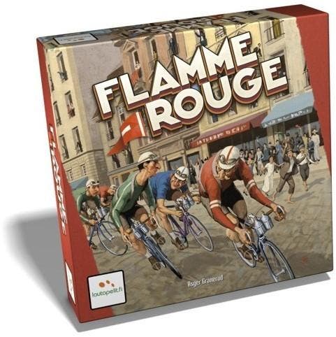 Flamme Rouge - Wielrenspel (NL) | HOT Games -, Hobby en Vrije tijd, Gezelschapsspellen | Bordspellen, Nieuw, Verzenden