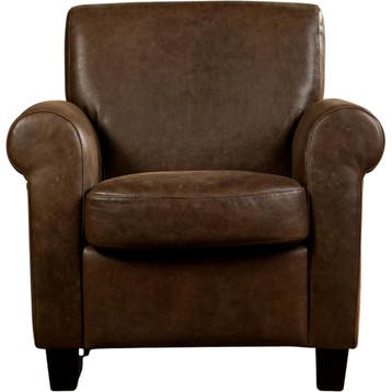 Leren fauteuil Perfection, Eigentijds, Retro, Nieuw, Ophalen of Verzenden, 75 tot 100 cm