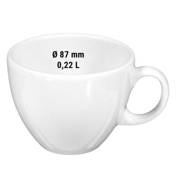 GGM Gastro | (6 stuks) SELTMANN WEIDEN | Cappuccino kop - |, Verzenden, Nieuw, Kop(pen) en/of Schotel(s)