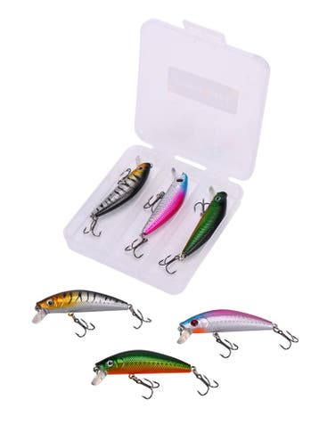 Fish4All Hardlure Kit Prey 1 Floating Pluggen Set 7cm 8.1g, Verzenden, Nieuw, Overige typen