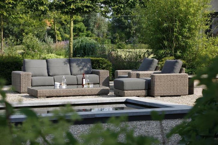 4 Seasons Outdoor Kingston loungeset pure *** Sale *** |, Tuin en Terras, Tuinsets en Loungesets, Ophalen of Verzenden