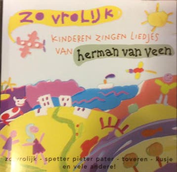 cd - Herman van Veen - Zo Vrolijk. Kinderen Zingen Liedje..., Verzenden, Zo goed als nieuw