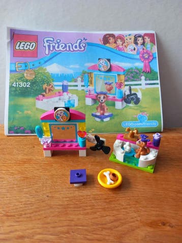 LEGO Puppy Pampering 41302, Kinderen en Baby's, Zo goed als nieuw, Complete set, Lego, Friends