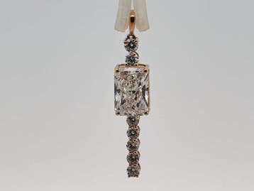 Zonder minimumprijs - Hanger - 14 karaat Geel goud - 2.10ct.