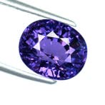 Violet Spinel - 5.47 ct - Gem research Swiss Lab (GRS), Nieuw