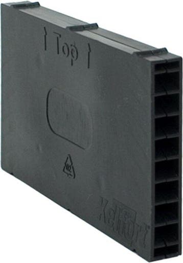 OUTLET Kelfort stootvoegrooster zwart 60mm hoog, Ophalen of Verzenden, Nieuw