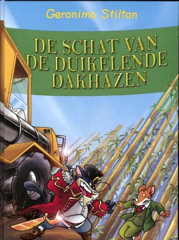 De schat van de duikelende dakhazen - Geronimo Stilton, Verzenden, Zo goed als nieuw, Geronimo Stilton
