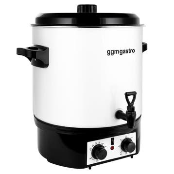 GGM Gastro | Warme dranken ketel - 27l - 1,8kW - wit - |, Verzenden, Nieuw in verpakking
