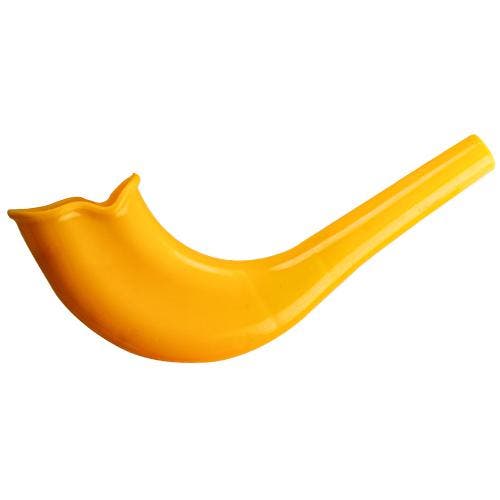 Shofar, plastic, in een vrolijke kleur, Muziek en Instrumenten, Blaasinstrumenten | Dwarsfluiten en Piccolo's