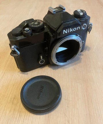 Nikon FM, body Analoge camera, Audio, Tv en Foto, Fotocamera's Analoog, Nieuw