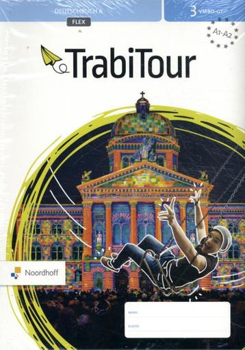Trabitour 3 vmbo gt Deutschbuch A1 A2 9789001891411, Zo goed als nieuw