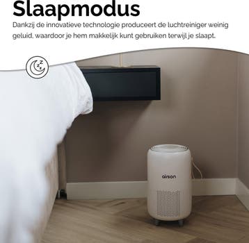 Øvaal Luchtreiniger Air Purifier - met vervangbaar HEPA13, Ophalen of Verzenden, Gebruikt