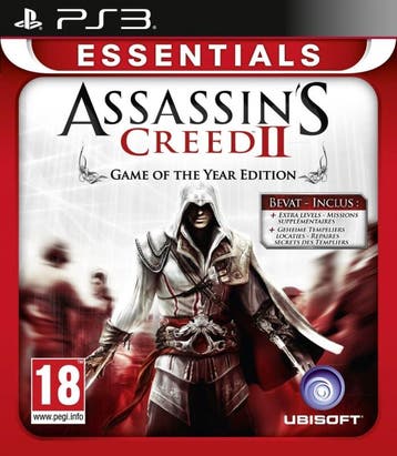 Assassins Creed 2 Game of the Year Edition (essentials)..., Verzenden, Gebruikt, Vanaf 12 jaar