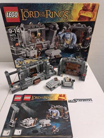 Lego Set - 9473 - The Lord of the Rings - The Mines of Moria, Nieuw