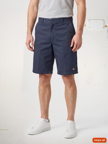 Dickies Korte broeken Heren maat 38 Marineblauw Vintage, Kleding | Heren, Broeken en Pantalons, Ophalen of Verzenden, Nieuw
