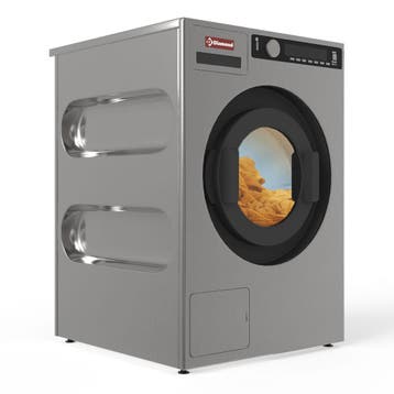 Professionele was-centrifugemachine RVS met afvoerpomp |..., Verzenden
