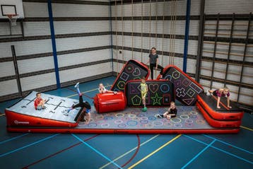 Airtrack Set Educatief 12springs Kleuren Turnen, Ophalen of Verzenden, Nieuw