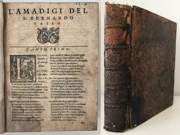 Bernardo Tasso - LAmadigi - 1581, Antiek en Kunst