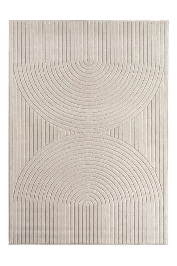 Japandi Vloerkleed | Nova | Bogen | Crème | 140x200 cm, Verzenden, Nieuw