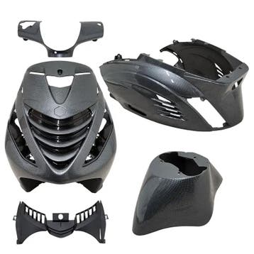 RS-1 Kappenset - Piaggio Zip - 5 delig - met SP neus en de, Fietsen en Brommers, Ophalen of Verzenden, Nieuw