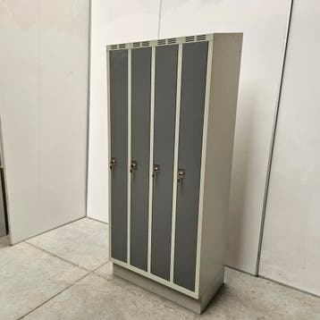 4-deurs Oostwoud ruimte besparende kledinglocker EXTRA SMALL, Ophalen of Verzenden, Nieuw