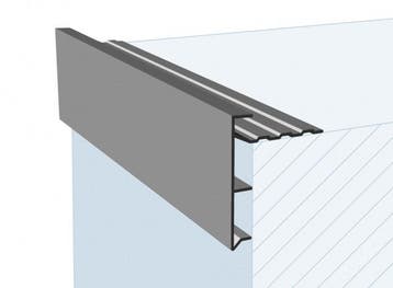 Roval aluminium daktrim Premium geanodiseerd 80 x 60 mm, Doe-het-zelf en Verbouw, Dakpannen en Dakbedekking, Ophalen of Verzenden