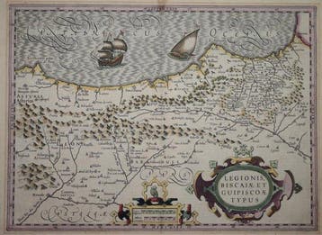 Spanje - Baskische Autonome Gemeenschap; Mercator/Hondius -, Boeken, Atlassen en Landkaarten, Nieuw