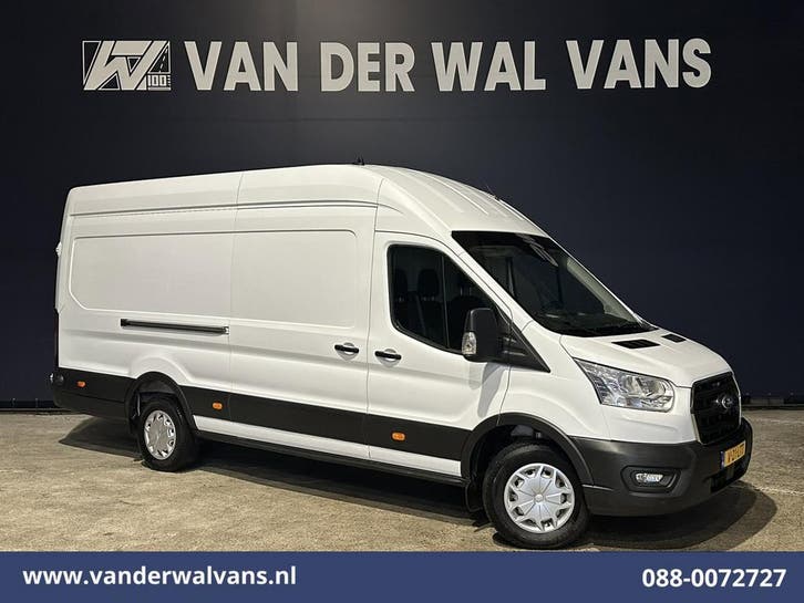 Ford Transit | 2.0 TDCI 185pk L4H3 Jumbo Euro6 Airco |, Auto's, Bestelauto's, Dealer onderhouden, Te koop, Handgeschakeld, Diesel