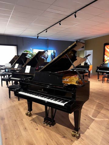 STEINWAY &amp; SONS CONCERT D 274 VLEUGEL IN PRIJS VERLAAGD, Muziek en Instrumenten, Piano's, Zo goed als nieuw, Zwart, Vleugel