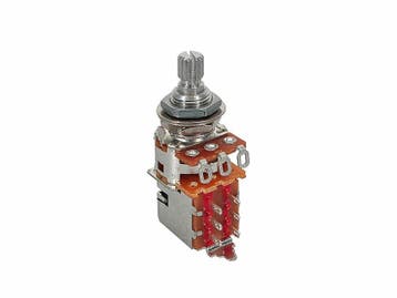 Fender 250K Push/Pull potmeter .375 split shaft met .022mf c, Verzenden, Nieuw