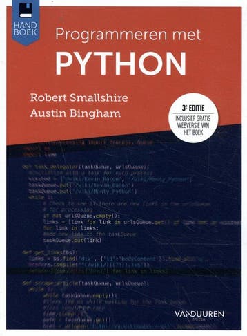 9789463562270 Handboek - Programmeren met Python, Boeken, Verzenden, Zo goed als nieuw, Robert Smallshire