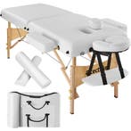 Massagetafel-set met 2 zones, 7,5cm matras en houten frame -, Verzenden, Nieuw