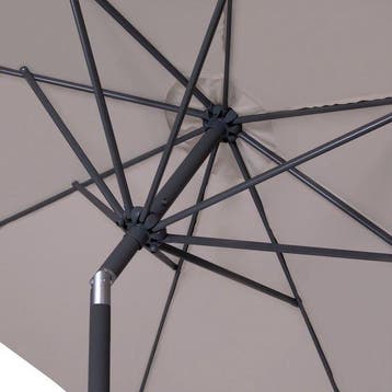 2dekans | VONROC Premium Stokparasol Recanati Ø300cm – Incl., Ophalen of Verzenden, Zo goed als nieuw