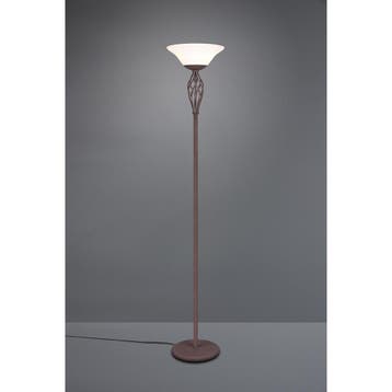 LED Vloerlamp - Trion Rustina - E27 Fitting - 2-lichts -, Huis en Inrichting, Ophalen of Verzenden, Nieuw, Metaal, Overige fittingen