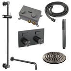 Brauer Gunmetal Carving Thermostatische Regendoucheset, Ophalen of Verzenden, Nieuw