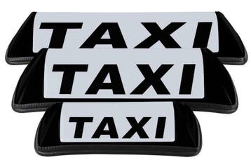 Taxibord Daklicht taxi Dakbord toplight dakborden hero sign, Ophalen of Verzenden, Nieuw