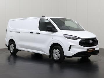 Ford Transit Custom 2.0TDCi 136PK Lang Business, Gebruikt, Euro 6, Wit, Leder