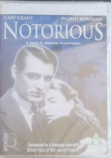 Notorious (Alfred Hitchcock)  Nieuw         Gratis verzenden, Cd's en Dvd's, Alle leeftijden, Verzenden, Nieuw in verpakking, Drama