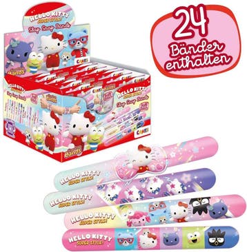 Slap Snap Klaparmbanden set - 24 stuks - Retoertje deal, Ophalen of Verzenden, Zo goed als nieuw, Overige kleuren, Armband