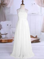 Galajurk Naomi - wit - maat 140/146, Ophalen of Verzenden, Nieuw, Meisje, Jurk of Rok