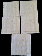 Servet - 66 cm - 62 cm, Antiek en Kunst, Antiek | Kleden en Textiel