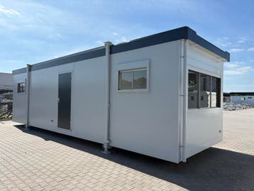 Kantoorunit - 10 x 3 meter  keuken/toilet, Zakelijke goederen, Ophalen of Verzenden
