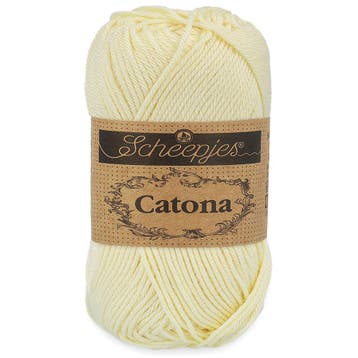 Scheepjes Catona 50 gram - 101 candle light - Katoen Garen, Ophalen of Verzenden, Nieuw
