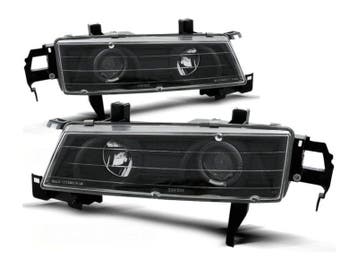 Angel Eyes koplampen Black geschikt voor Honda Civic, Verzenden, Nieuw, Honda
