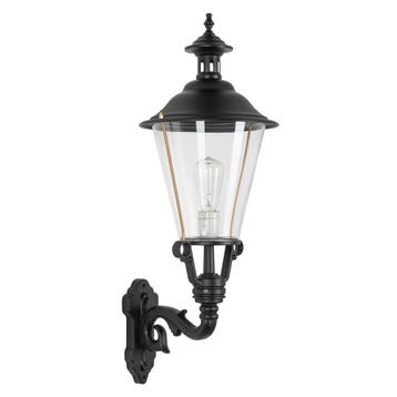 Wandlamp Elburg M Mat Zwart Buitenverlichting, Tuin en Terras, Verzenden, Nieuw